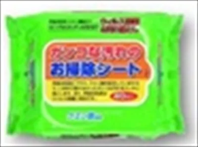 ガンコな汚れのお掃除シート