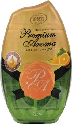お部屋の消臭力 Premium Aroma 消臭芳香剤 部屋用 スイートオレンジ&ベルガモット