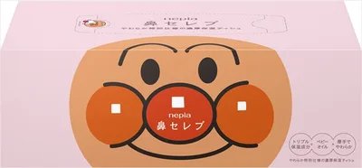 ネピアアンパンマン鼻セレブティシュ