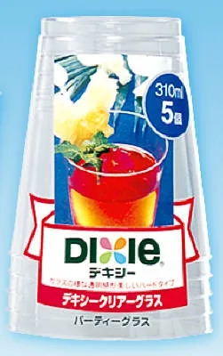 クリアーグラス(パーティー) 310ml 5個