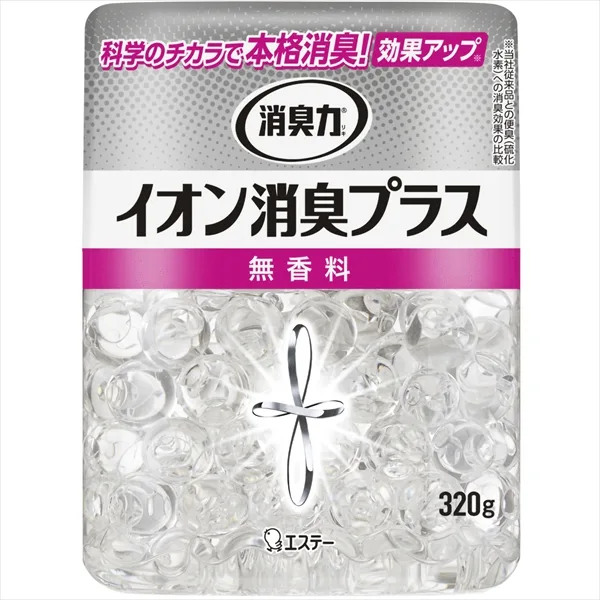 消臭力 クリアビーズ イオン消臭プラス 消臭剤 本体 無香料