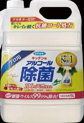 フマキラーキツチン用アルコール除菌スプレーつめかえ用5L