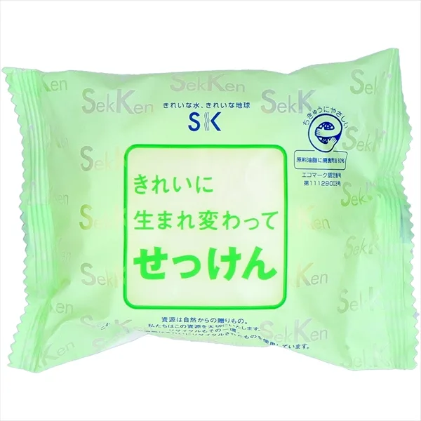 きれいに生まれ変わってせっけん100G