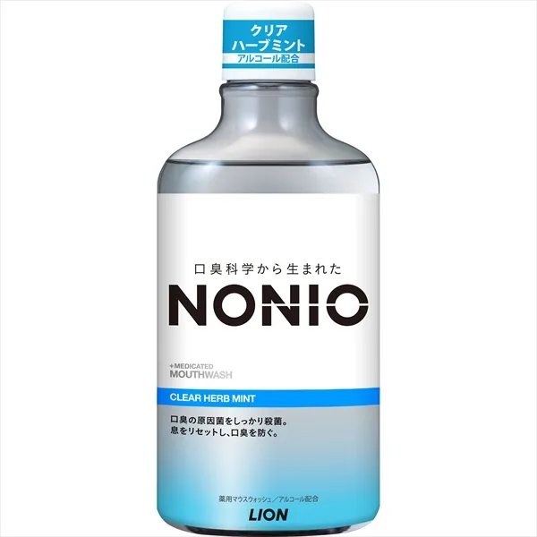 NONIO Mouthwash Clear Herb Mint 600ML