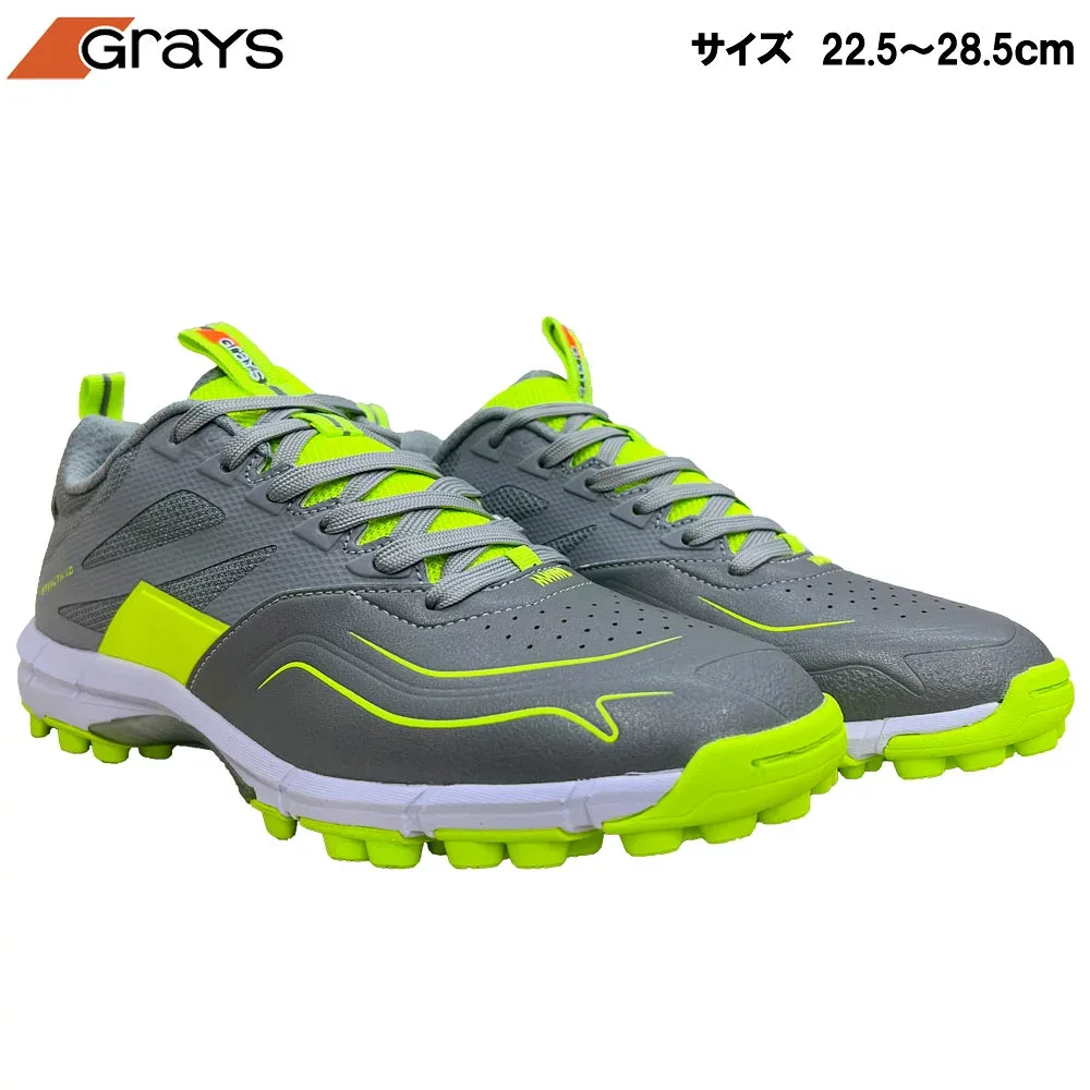 グレイス ホッケーシューズ STEALTH 1.0 グレー(GRAYS HOCHEY SHOES STEALTH 1.0 GRAY) 25-1103 フィールドホッケー シューズ ビッグバン