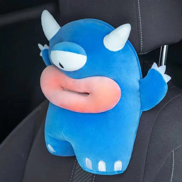 ぬいぐるみティッシュケース 吊り下げ 車 ぬいぐるみ ティッシュカバー 可愛い かわいい 壁掛け おしゃれ ティッシュボックス もこもこ 収納 布 ボ SHOP DAN