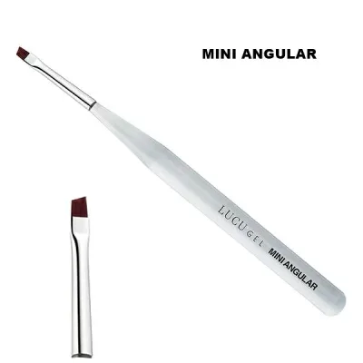 ネイル筆 ルクジェル MINI ANGULAR ミニアンギュラー (LUCU GEL ネイルケア フットケア ネイル 角質除去 爪 足爪 サイドウォール)