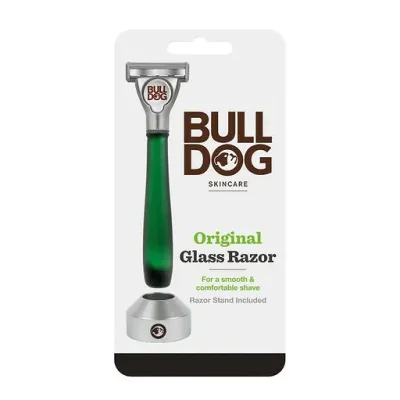 Bulldog(ブルドッグ) オリジナル 5枚刃 グラスホルダー ホルダー(刃付き) グリーン 髭剃り カミソリ