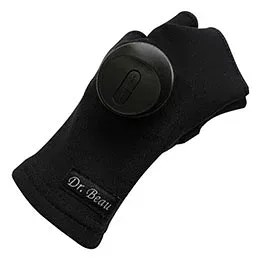 ☆KALOS BEAUTY Beau-te 手の美顔器 みずみずしくハリのある手に 7wave-EMSと潤い浸透 ブラック DB-BT702-B