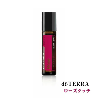 【平日15時までに決済完了分/当日出荷】ドテラ doTERRA ローズタッチ 10ml 【ブレンドオイル】ロールオンタイプ エッセンシャルオイル 精油 【使用期限:2027年7月】