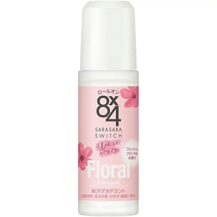 8×4(エイトフォー) ロールオン フレッシュフローラル 45mL 医薬部外品 花王
