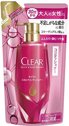 ユニリーバ CLEAR クリア モイスト スカルプ コンディショナー 詰め替え用 300g お一人様5点まで
