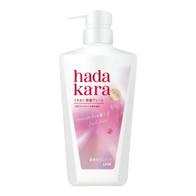 hadakara モイストボディケアソープ 液タイプ フレッシュフローラルの香り 本体 480mlお一人様5点まで