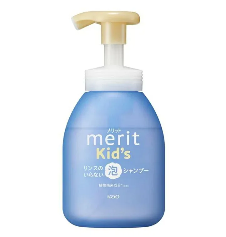 【期間限定特価!お一人様1点限り】 花王 メリット キッズ リンスのいらない 泡シャンプー ポンプ 本体 330mL 【10/27 9:59まで!】