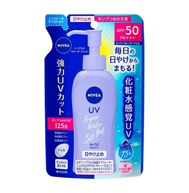 【期間限定特価!お一人様1点限り】 花王 ニベア UV ウォータージェル SPF50 つめかえ用 125g 【10/27 9:59まで!】