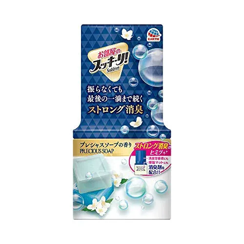 【期間限定特価!お一人様1点限り】 アース製薬 お部屋のスッキーリ! Sukki-ri! 消臭芳香剤 プレシャスソープの香り お部屋用 400ml 【10/17 09:59まで!】