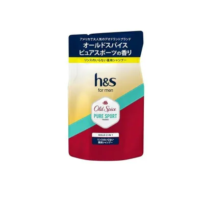 【期間限定特価!お一人様1点限り】 P&Gジャパン h&s for men ゴールド 2in1 リンスのいらない薬用シャンプー オールドスパイスピュアスポーツ 詰め替え用 300g 【10/27 9:59まで!】