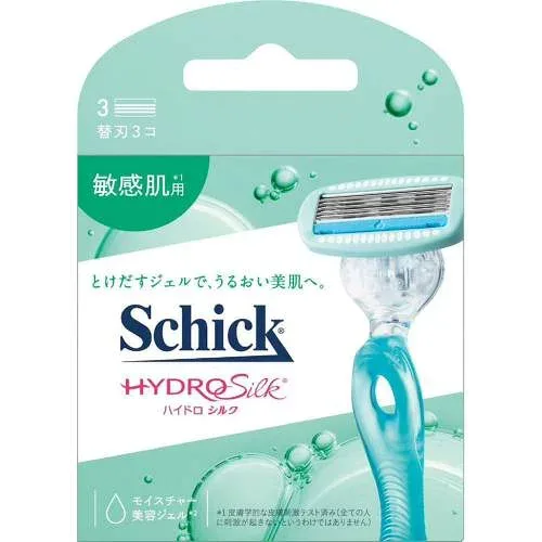【期間限定特価!お一人様1点限り】 シック・ジャパン株式会社 シック ハイドロシルク 敏感肌用 替刃 3個入 【10/27 9:59まで!】