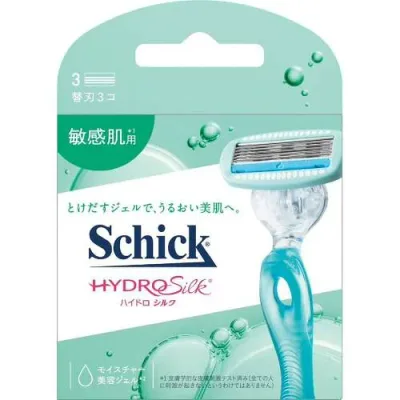 【期間限定特価!お一人様1点限り】 シック・ジャパン株式会社 シック ハイドロシルク 敏感肌用 替刃 3個入 【10/27 9:59まで!】
