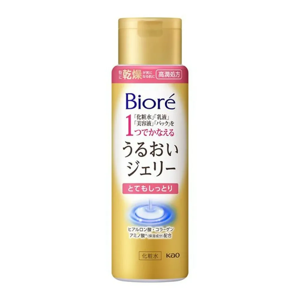 6個セット 花王 ビオレ うるおいジェリー とてもしっとり 本体 180ml