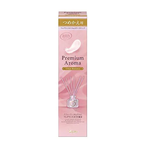 6個セット エステー お部屋の消臭力 Premium Aroma Stick つめかえ アーバンロマンス 50mL