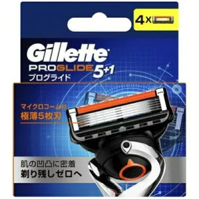 6個セット P&G ジレット Gillette プログライド 替刃4コ入