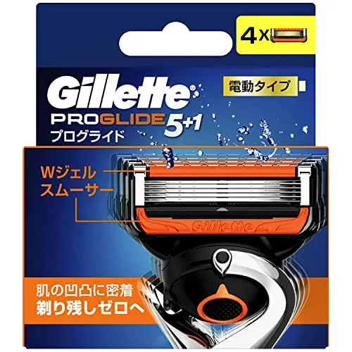 Set of 6 P&G Gillette Pro Glide Power 4 replacement blades