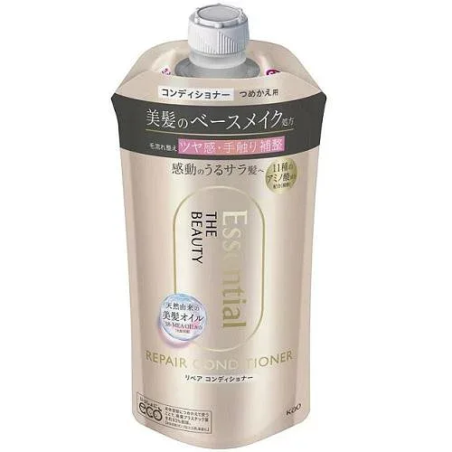 6個セット 花王 エッセンシャル ザビューティ 髪のキメ美容 リペアコンディショナー 詰め替え 340ml