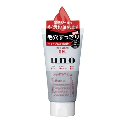 6個セット ファイントゥデイ ウーノ ホットクリアジェル 洗顔 120g