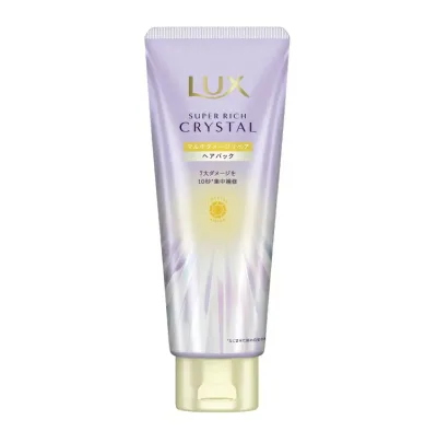 4個セット ユニリーバ LUX ラックス スーパーリッチクリスタル マルチダメージリペア ヘアパック 180g
