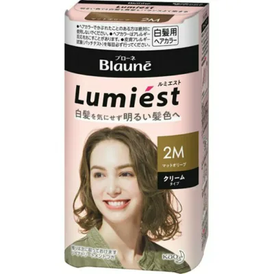 4個セット ブローネ ルミエストヘアカラー クリーム 2M マットオリーブ 108ml