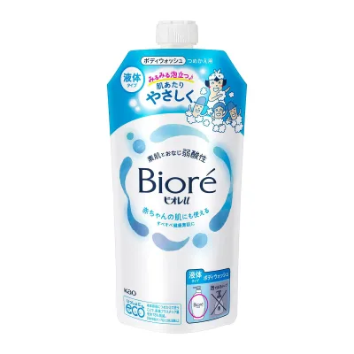 5個セット 花王 ビオレu つめかえ用 ボディウォッシュ 320mL