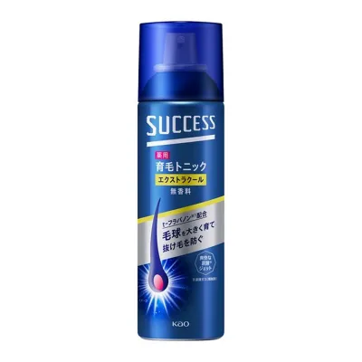 8個セット 花王 サクセス 薬用育毛 トニック エクストラクール 無香 180g