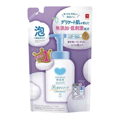 8個セット カウブランド 無添加泡のボディソープ つめかえ用 450ml