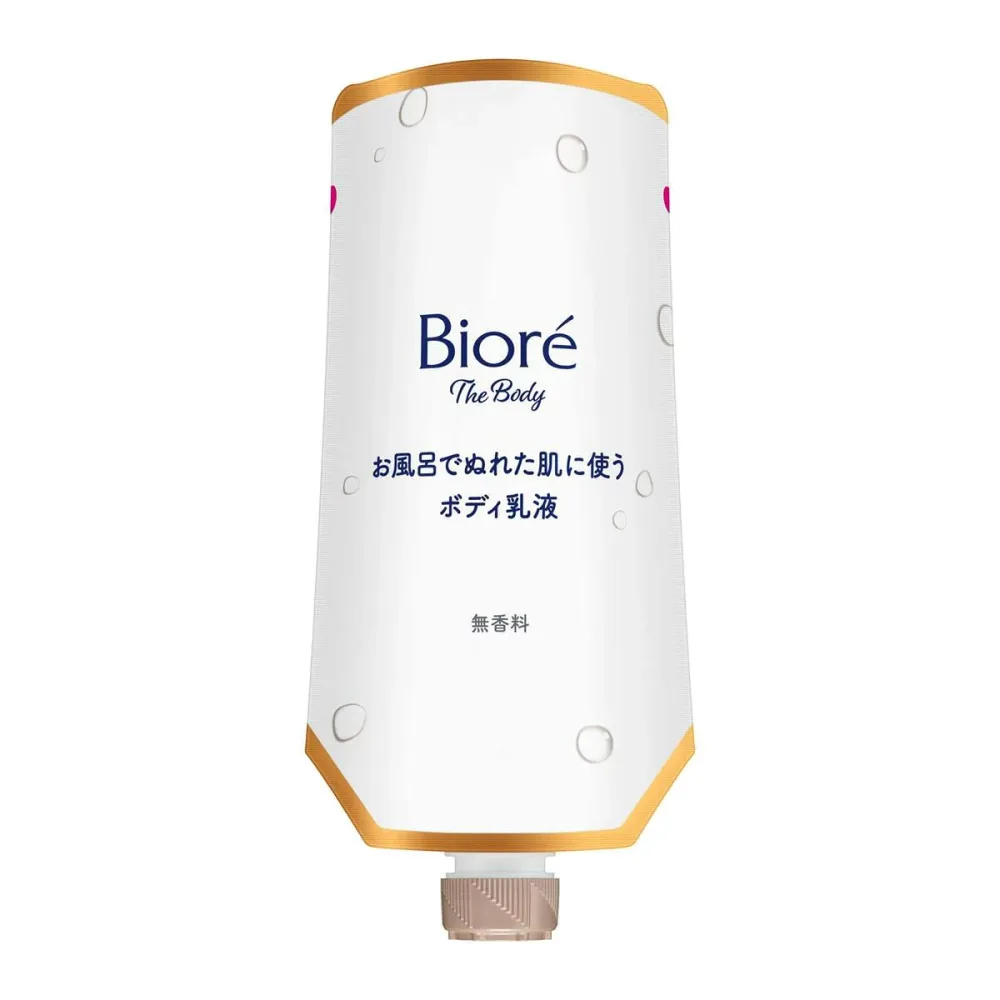 花王 ビオレ ザ ボディ お風呂でぬれた肌に使うボディ乳液 肌すべすべ 無香料 つりさげパック 保湿 285ml