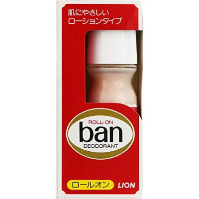 4個セット ライオン Ban(バン) ロールオン 30ml 赤