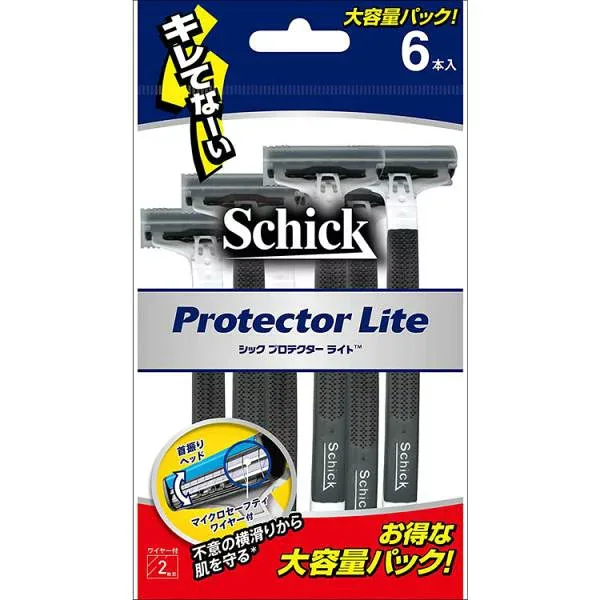 4個セット シック プロテクターライト 6本入 シックジャパン シック シェービング スキンケア