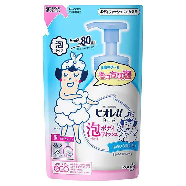 ビオレu 泡で出てくるボディウォッシュ つめかえ用 480ml
