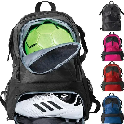 送料無料 バスケ リュック 子供 バスケットリュック ボール収納 大容量 サッカーリュック スポーツバッグ バレーボール シューズ収納 リ