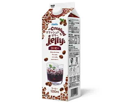 ホーマー クラッシュドゼリー コーヒー 1000ml紙パック×12本入| 送料無料 ゼリー飲料 1000ml 珈琲ゼリー