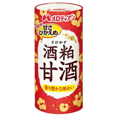 メロディアン 酒粕甘酒 195gカートカン×30本入×(2ケース)| 送料無料 あまざけ 甘酒 酒粕 紙パック