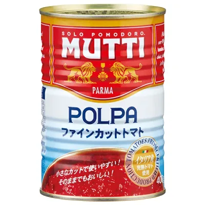 ムッティ MUTTI ファインカットトマト 400g缶×12本入| 送料無料 一般食品 トマト 缶詰 MUTTI