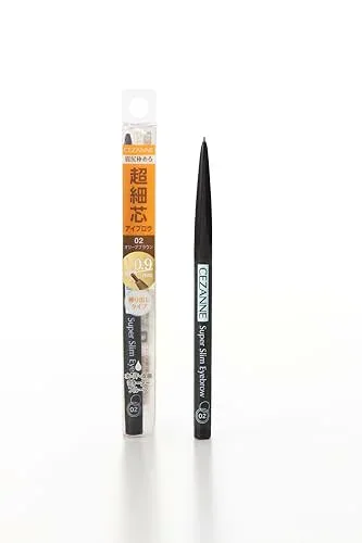 セザンヌ 超細芯アイブロウ 02 オリーブブラウン 0.02g
