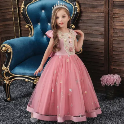 ドレス 子供 子供ドレス ロング ワンピース キッズドレス ワンピース パーティードレス キッズ 結婚式 発表会 入園式 七五三 花童 ベビードレス ワンピースドレス かわいい ピンク イエロー パープル レッド