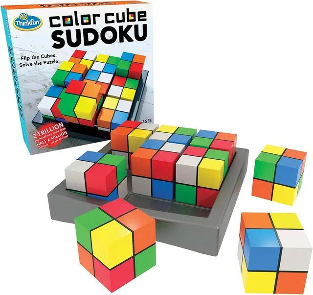 ThinkFun シンクファン カラー・キューブ・スドク(知育 ボードゲーム)