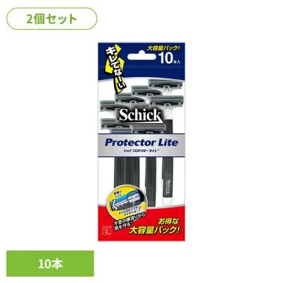 【2個セット】シック プロテクター ライト 10本 シック カミソリ ケア シェービング シック