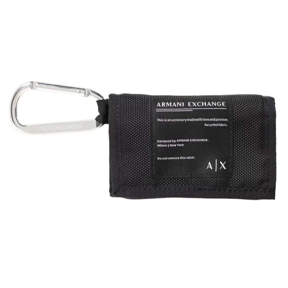アルマーニエクスチェンジ 三つ折り財布 958423 2R835 00020 Black メンズ ARMANI EXCHANGE