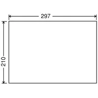 ナナ コピー用ラベル C1Z A4/全面 500枚【東洋印刷】