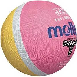 ライトドッジ0号球 サックス×ピンク SLD0PSK【モルテン】