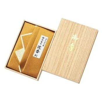 (同梱不可) 日本香堂 ボルネオ産 極品 香木 沈香 刻 30g 42707 香木